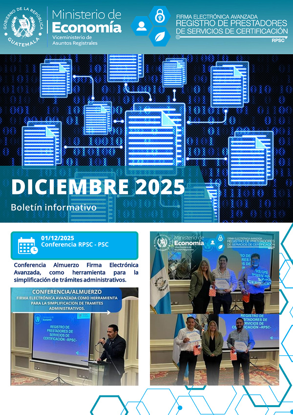 Portada Boletín informativo diciembre 2025