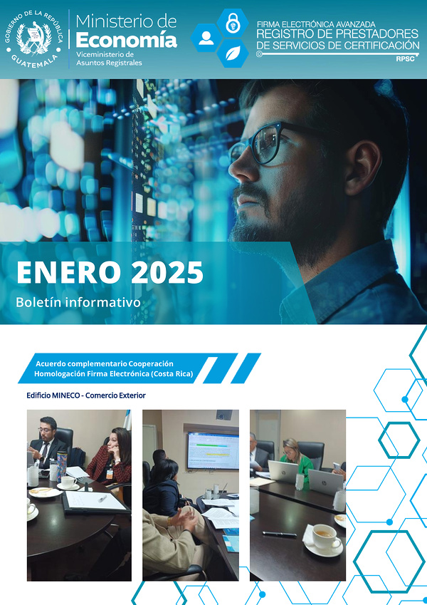 Portada Boletín informativo enero 2025