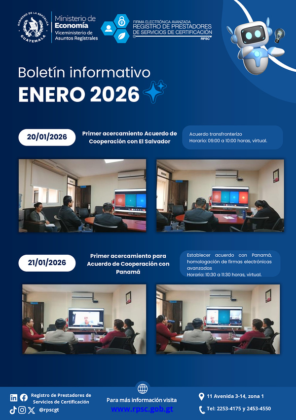 Portada Boletín informativo enero 2026